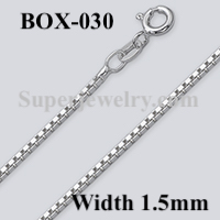 Box 030 Sterling Silver Chain